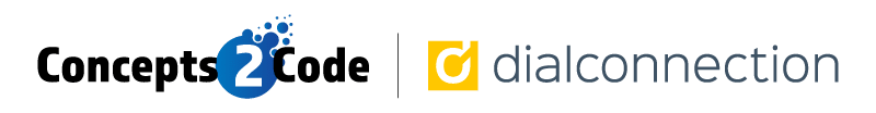 Concepts2Code-HomePage-C2C&DialConnection-Logo-800×104-v1